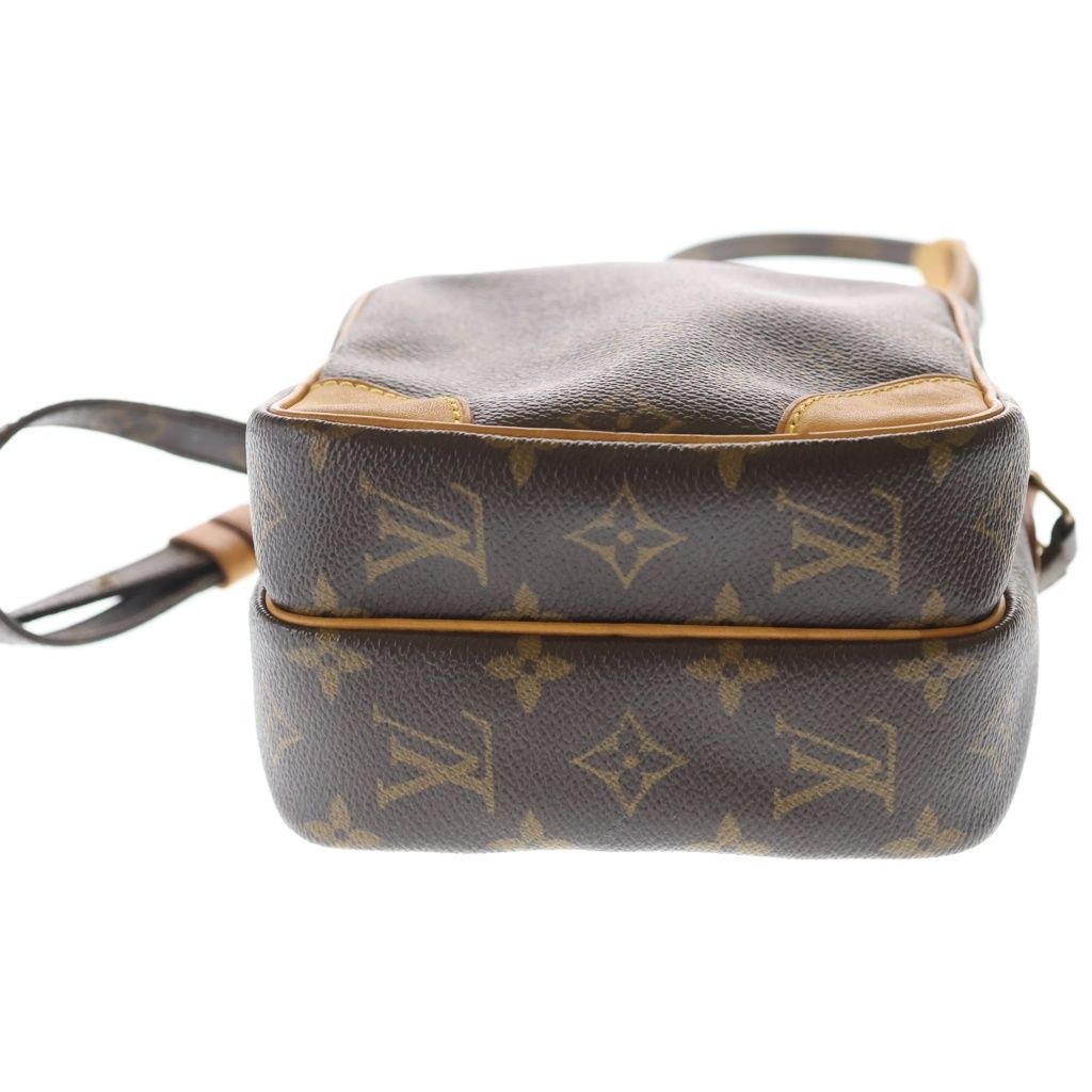 Louis Vuitton Monogram Amazon Mini Shoulder Bag Brown Leather Gold — view 4