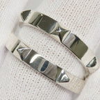 Hermes Ring Cour de Double 62 Silver — view 6