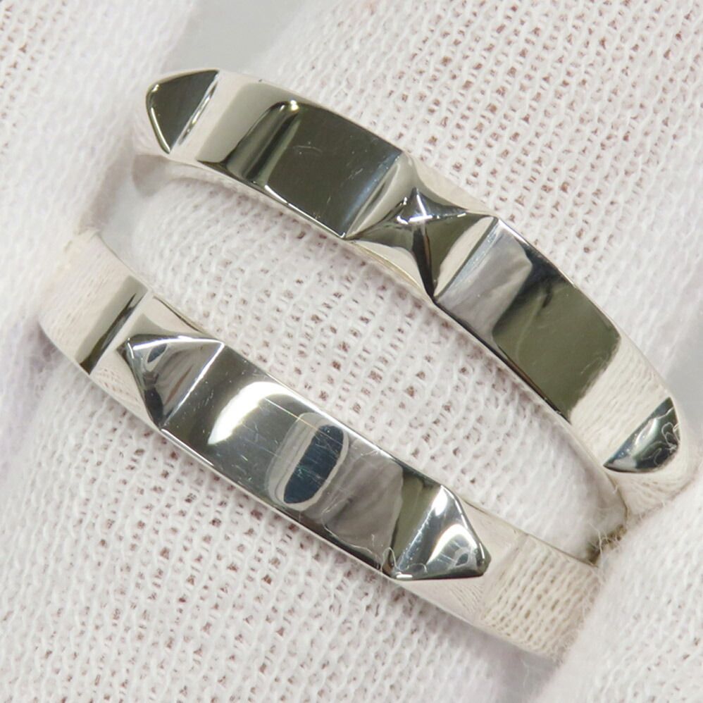 Hermes Ring Cour de Double 62 Silver — view 6
