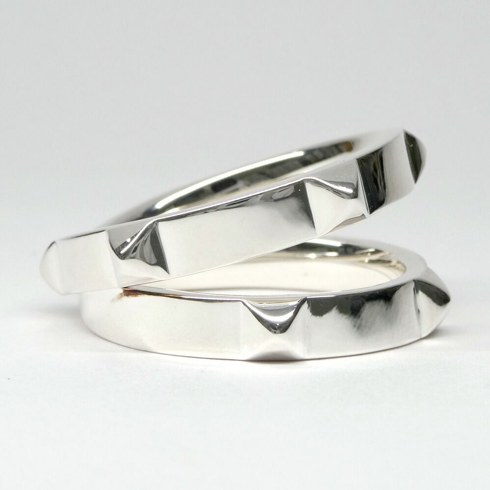 Hermes Ring Cour de Double 62 Silver — view 4
