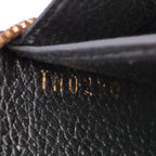 Louis Vuitton Monogram Empreinte Zippy Coin Purse Wallet Black — view 6
