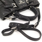 Prada 2-Way Bag Leather Black — view 6