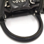 Prada 2-Way Bag Leather Black — view 7