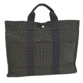 Hermes Her Line Tote MM Canvas Gray