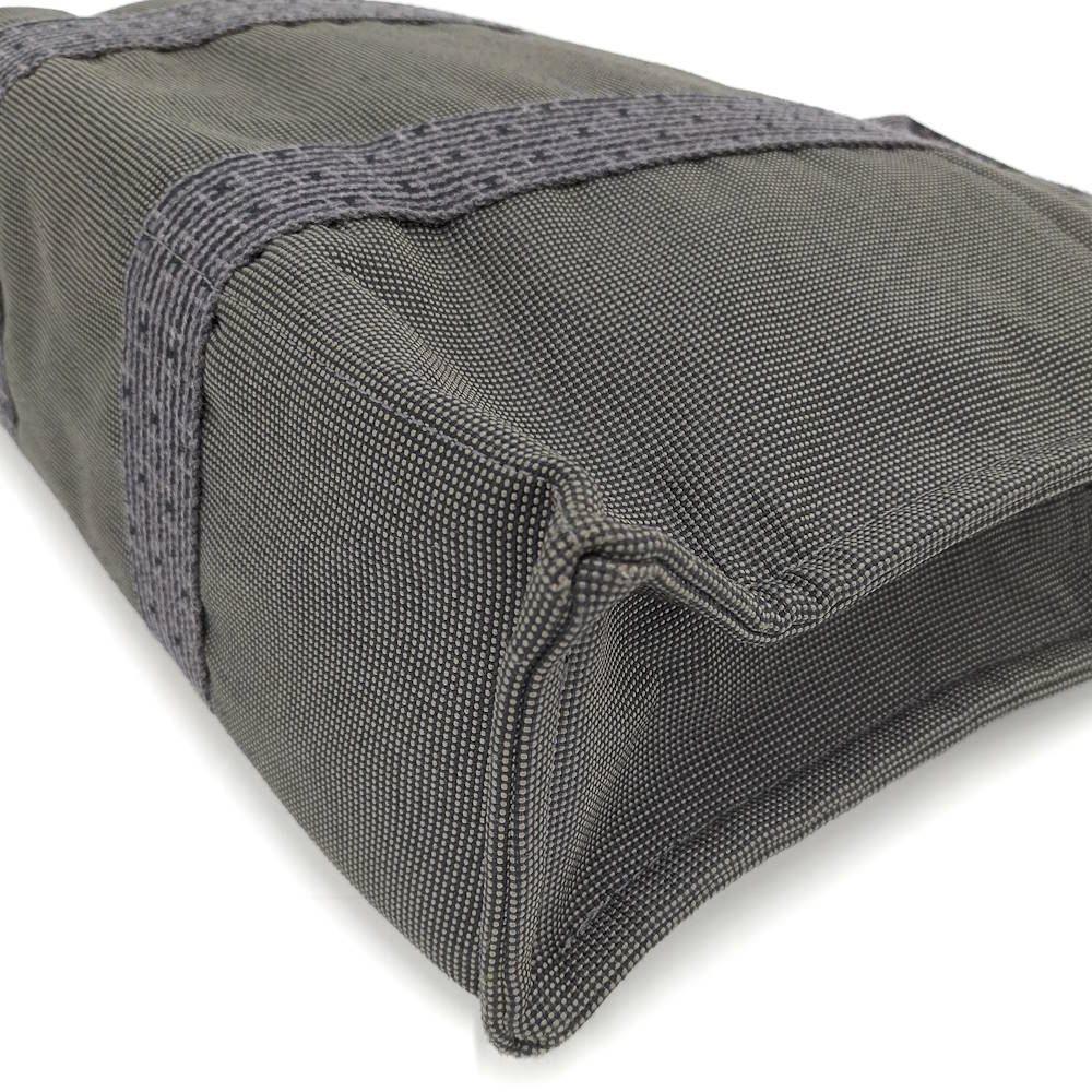 Hermes Her Line Tote MM Canvas Gray — view 3