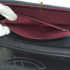 Chanel Chain Shoulder Bag Half Moon CC Lambskin Black — view 8