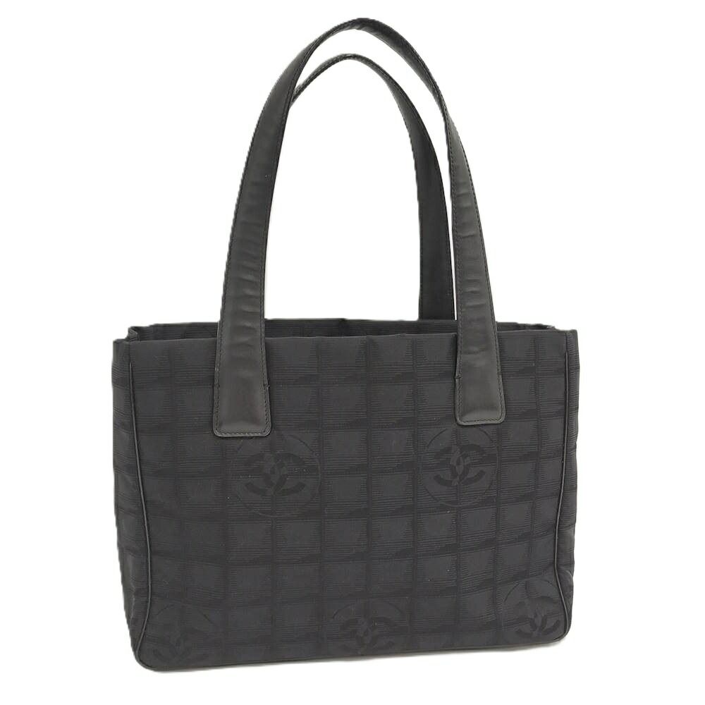 Chanel New Travel Line Tote PM Nylon Black