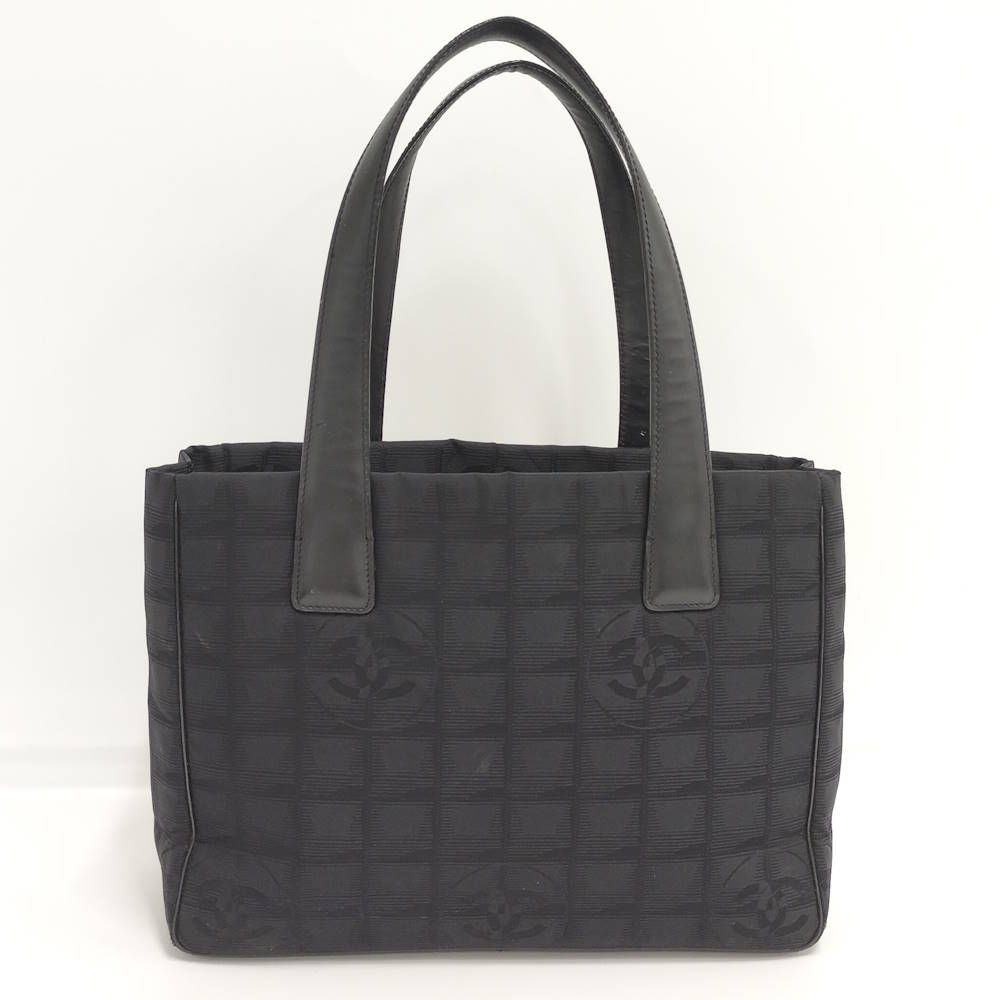 Chanel New Travel Line Tote PM Nylon Black — view 2