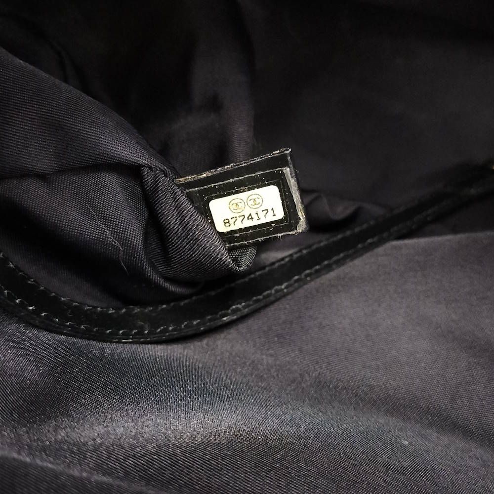 Chanel New Travel Line Tote PM Nylon Black — view 9