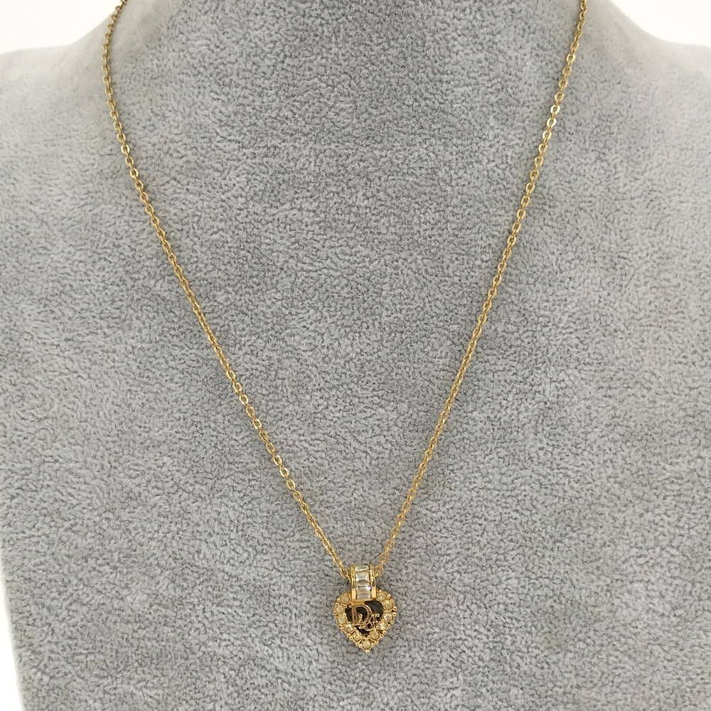 Dior Necklace Gold Plated — view 6