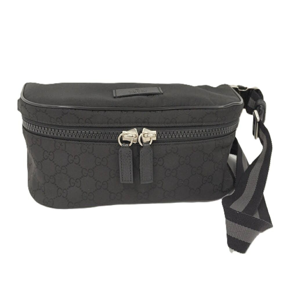 Gucci Waist Bag Nylon Black