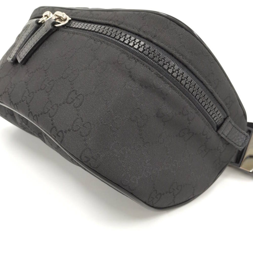 Gucci Waist Bag Nylon Black — view 3