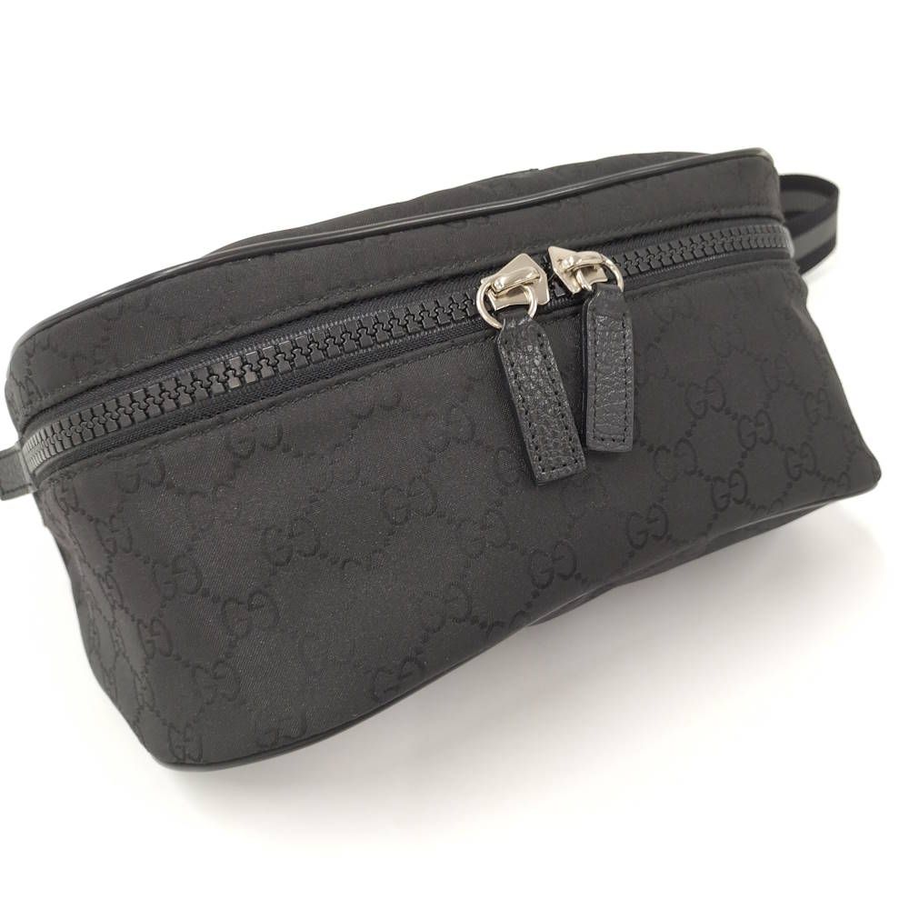 Gucci Waist Bag Nylon Black — view 7