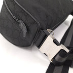 Gucci Waist Bag Nylon Black — view 4