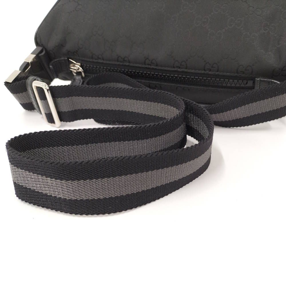 Gucci Waist Bag Nylon Black — view 5