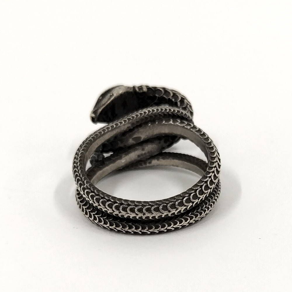 Gucci Garden Snake Ring Silver — view 2