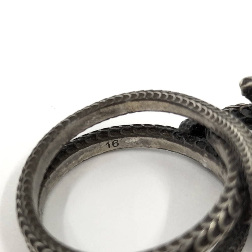 Gucci Garden Snake Ring Silver — view 7