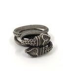 Gucci Garden Snake Ring Silver