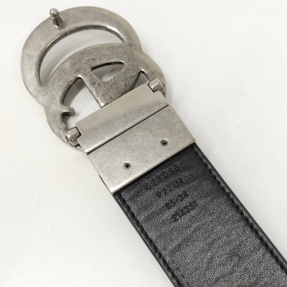 Gucci Reversible Belt Coating Black — view 9