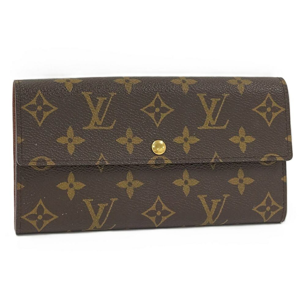 Louis Vuitton Porte-Monnaie Cles Bifold Wallet Monogram