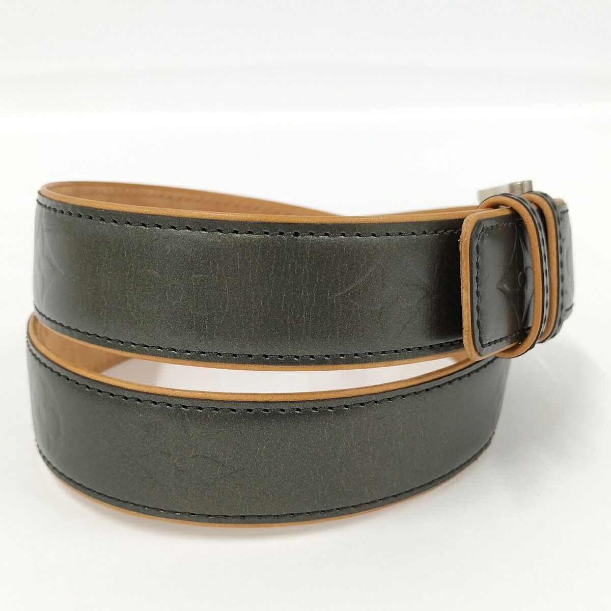 Louis Vuitton Ceinture Belt Monogram Matte Noir — view 4
