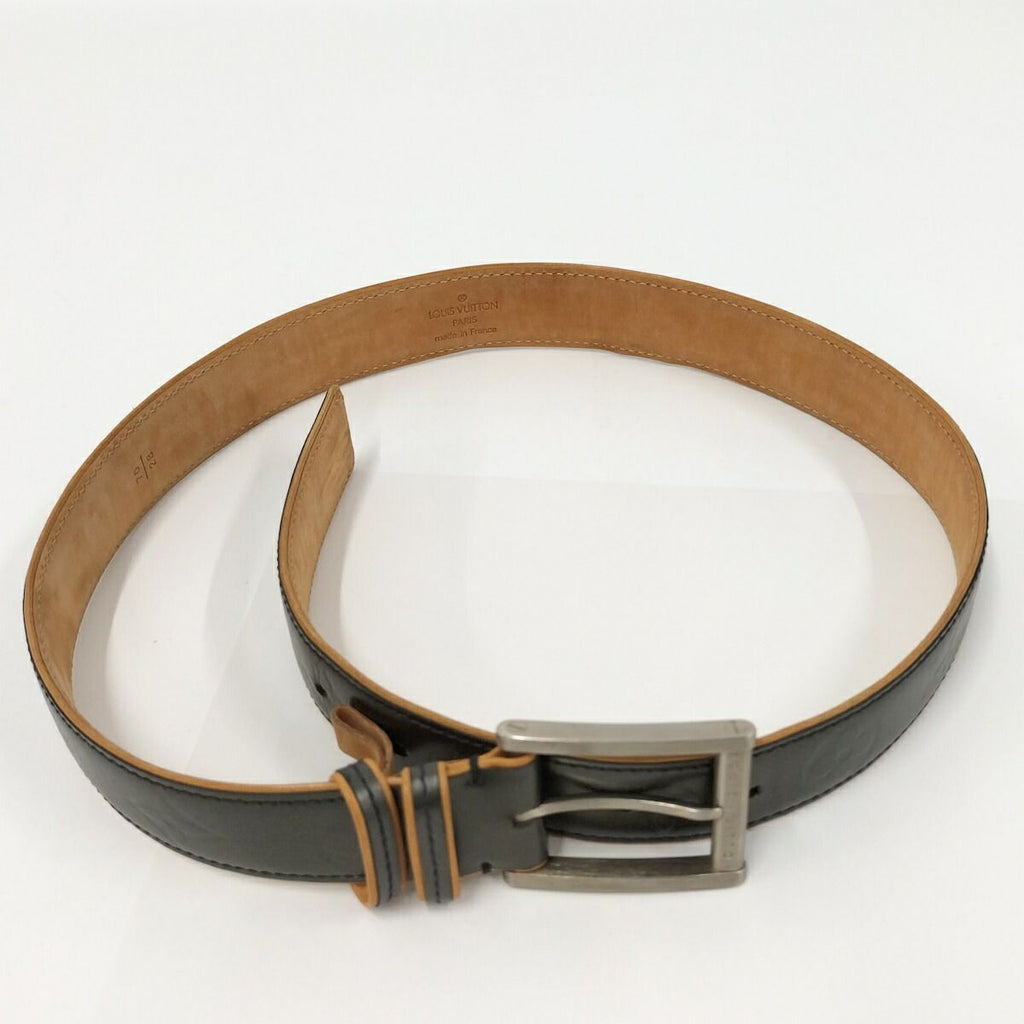 Louis Vuitton Ceinture Belt Monogram Matte Noir — view 7