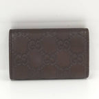 Gucci 6 Key Case Leather Brown Key Holder — view 3