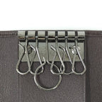 Gucci 6 Key Case Leather Brown Key Holder — view 9