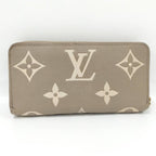 Louis Vuitton Zippy Wallet Monogram Empreinte Tourtreme Cream Beige — view 3