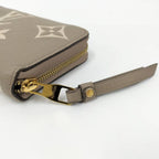 Louis Vuitton Zippy Wallet Monogram Empreinte Tourtreme Cream Beige — view 5