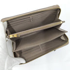 Louis Vuitton Zippy Wallet Monogram Empreinte Tourtreme Cream Beige — view 2