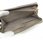 Louis Vuitton Zippy Wallet Monogram Empreinte Tourtreme Cream Beige — view 8