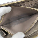 Louis Vuitton Zippy Wallet Monogram Empreinte Tourtreme Cream Beige — view 9
