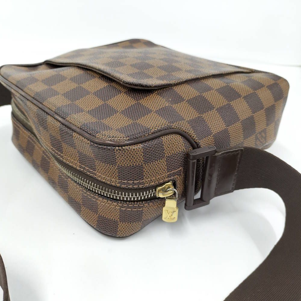 Louis Vuitton Olaf PM Shoulder Bag Damier Ebene — view 5
