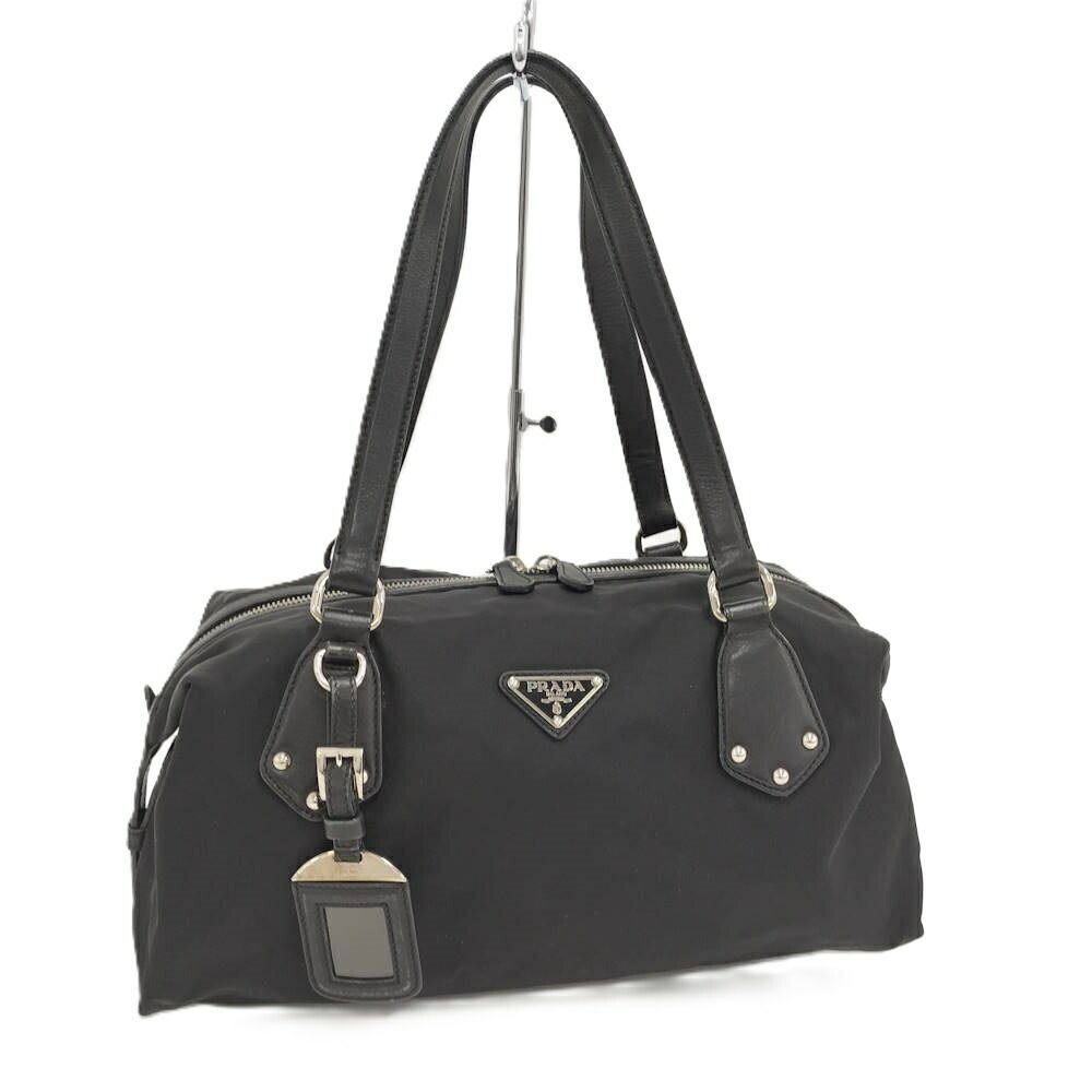 Prada Handbag Nylon Black