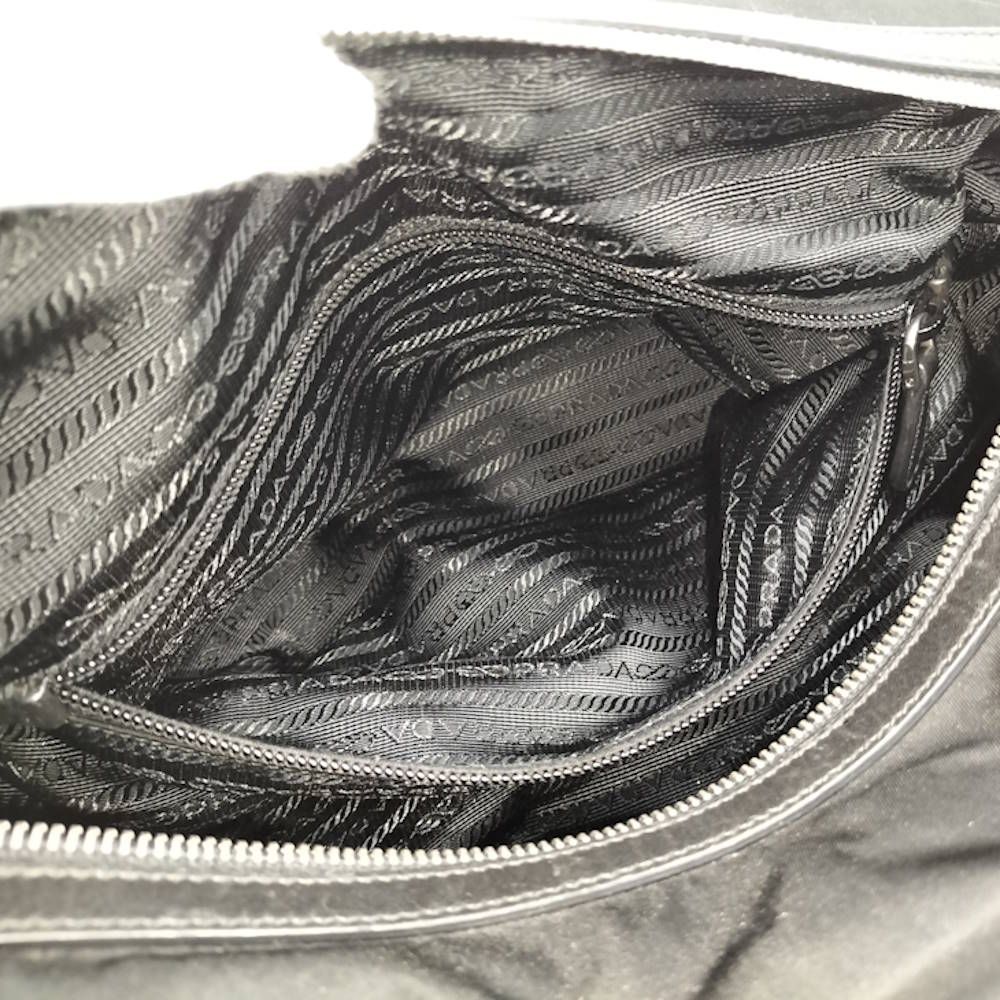 Prada Handbag Nylon Black — view 8