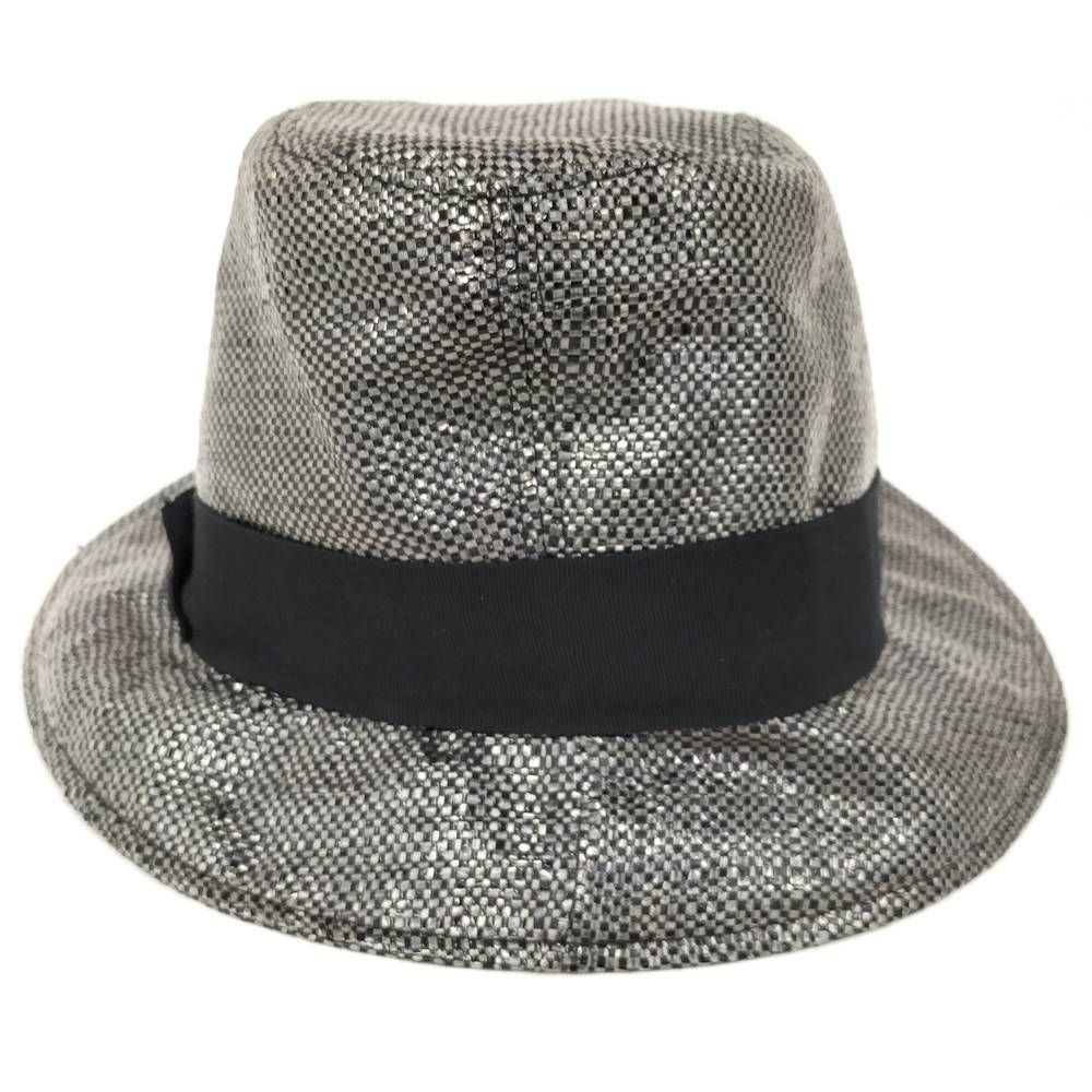 Chanel Hat M Black Silver — view 2