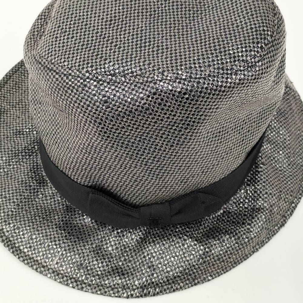 Chanel Hat M Black Silver — view 4