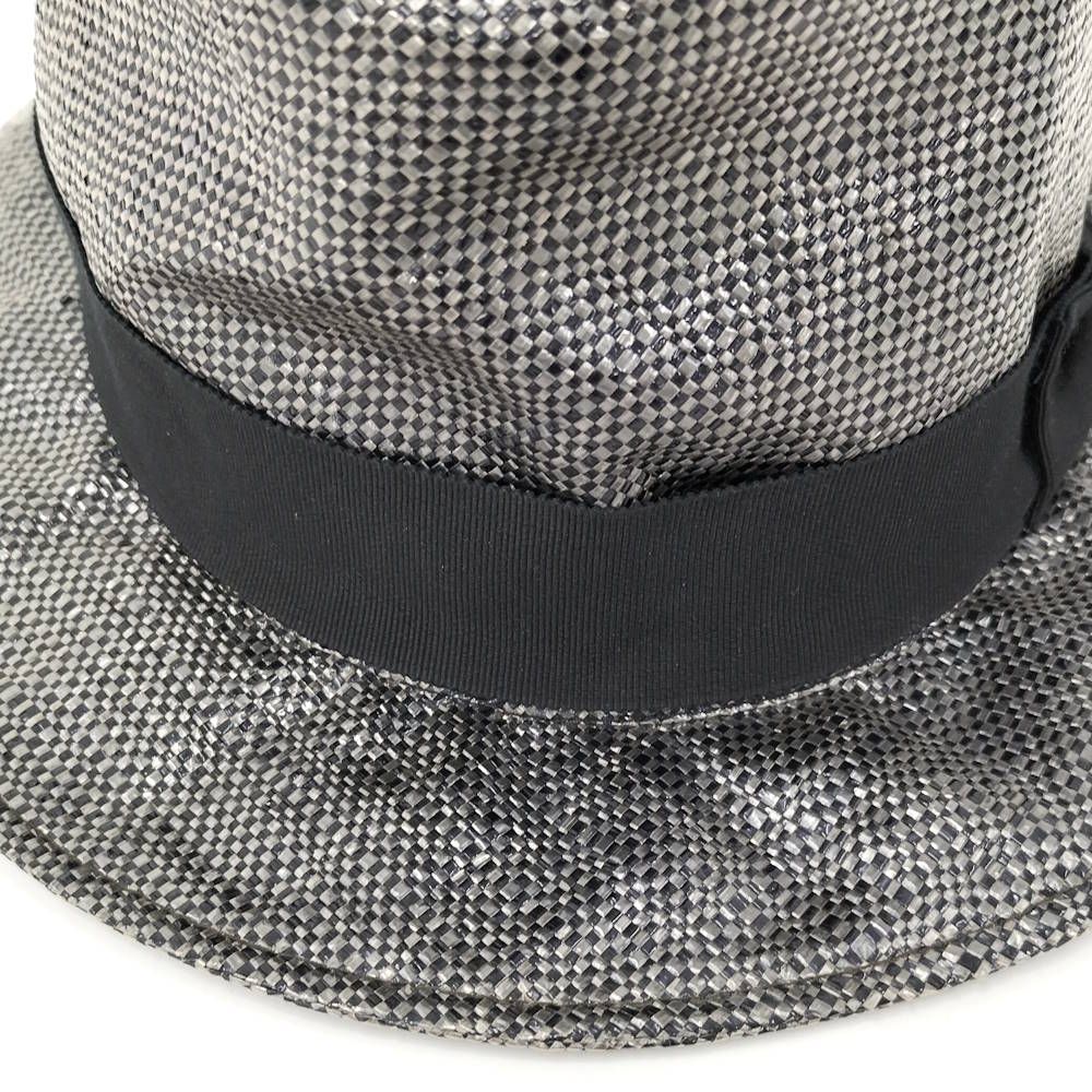 Chanel Hat M Black Silver — view 6