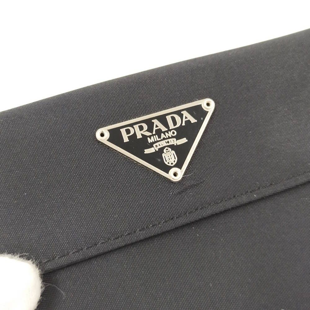 Prada Bifold Wallet Nylon Black — view 6