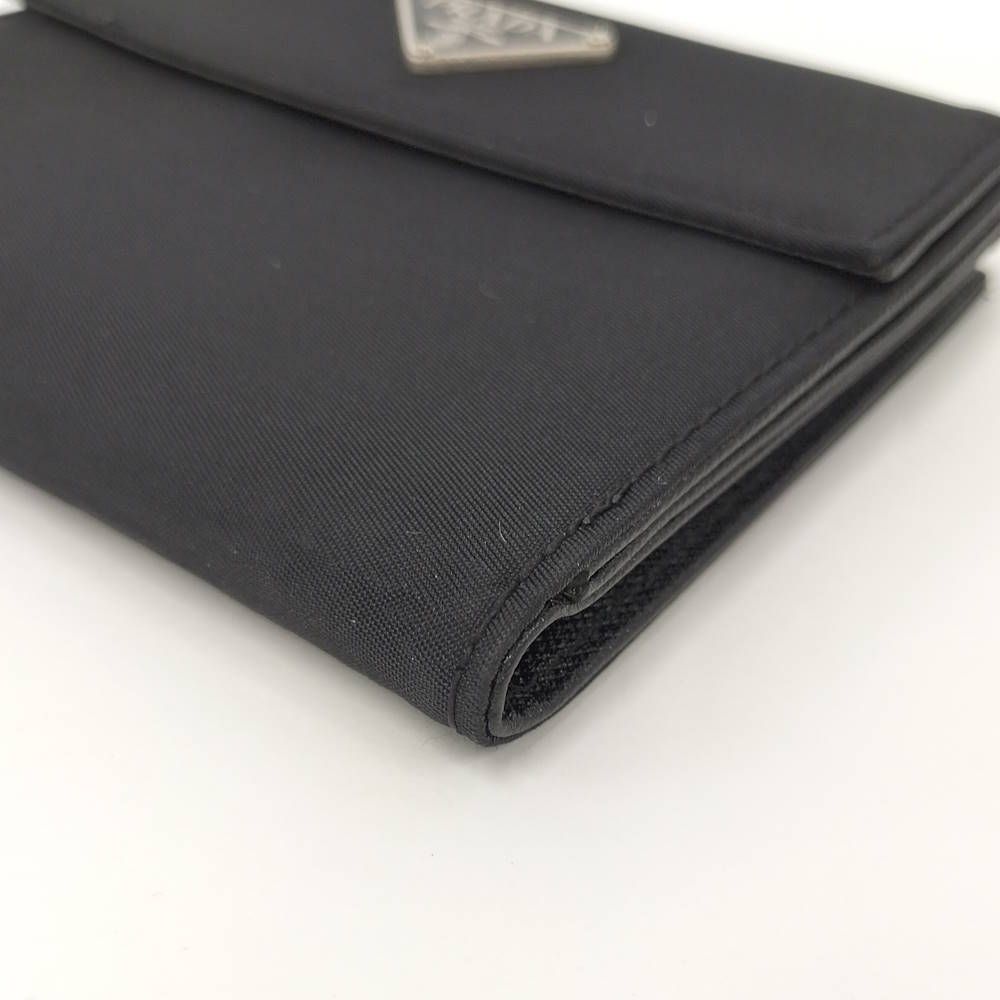 Prada Bifold Wallet Nylon Black — view 5