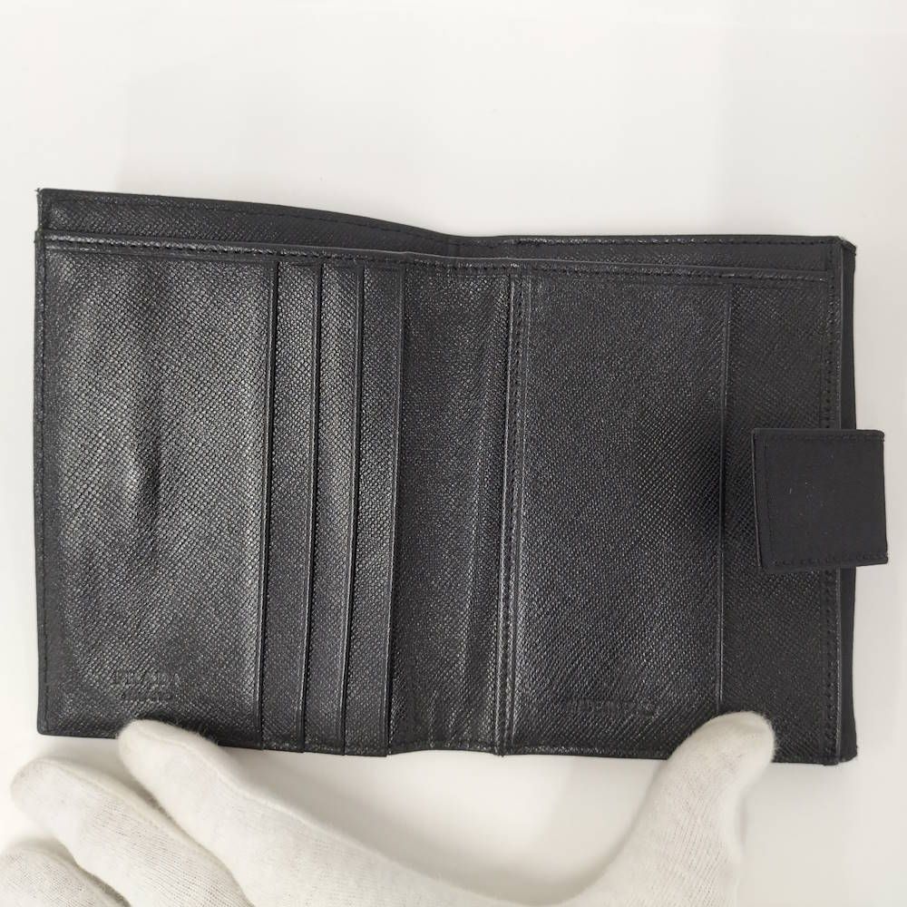 Prada Bifold Wallet Nylon Black — view 2