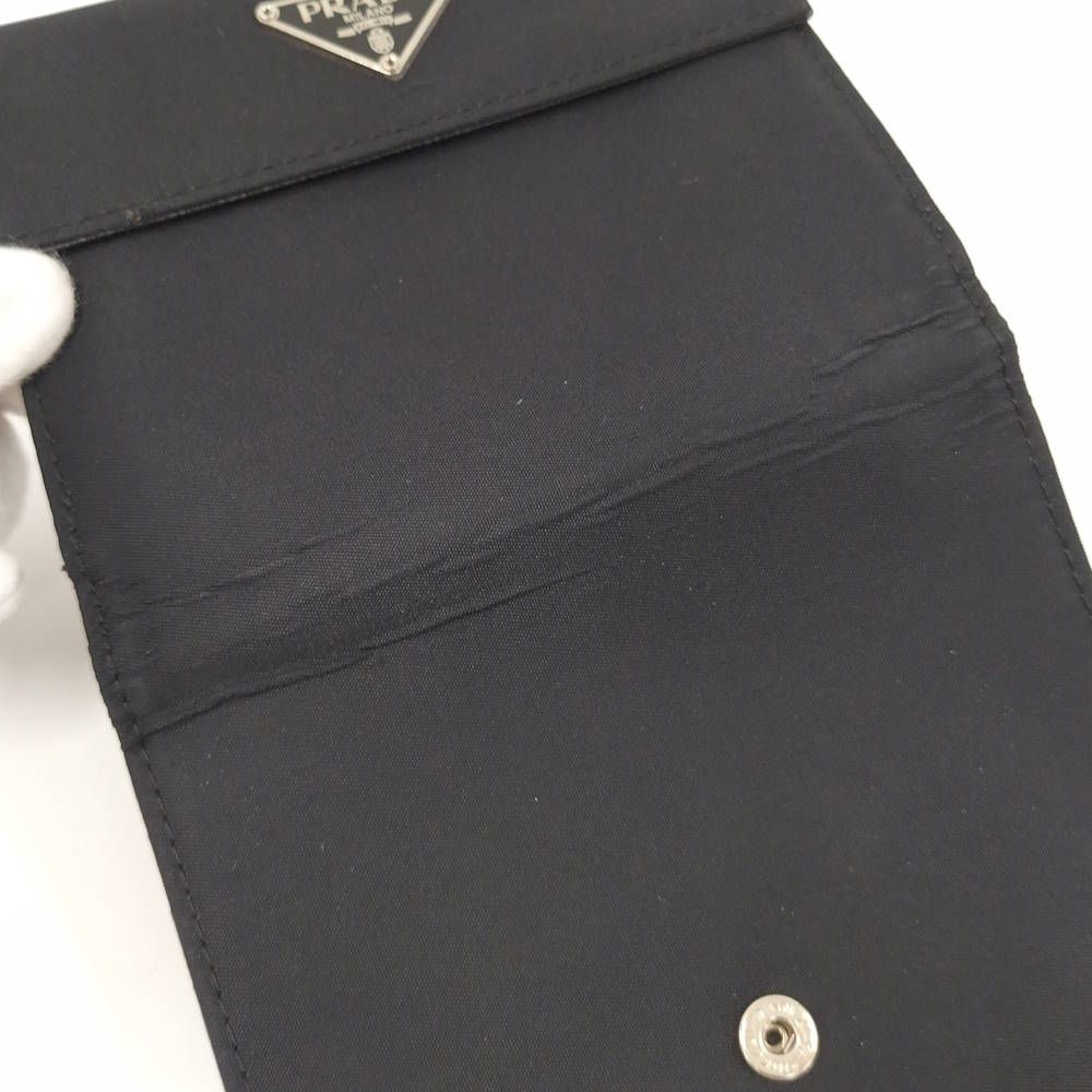 Prada Bifold Wallet Nylon Black — view 7
