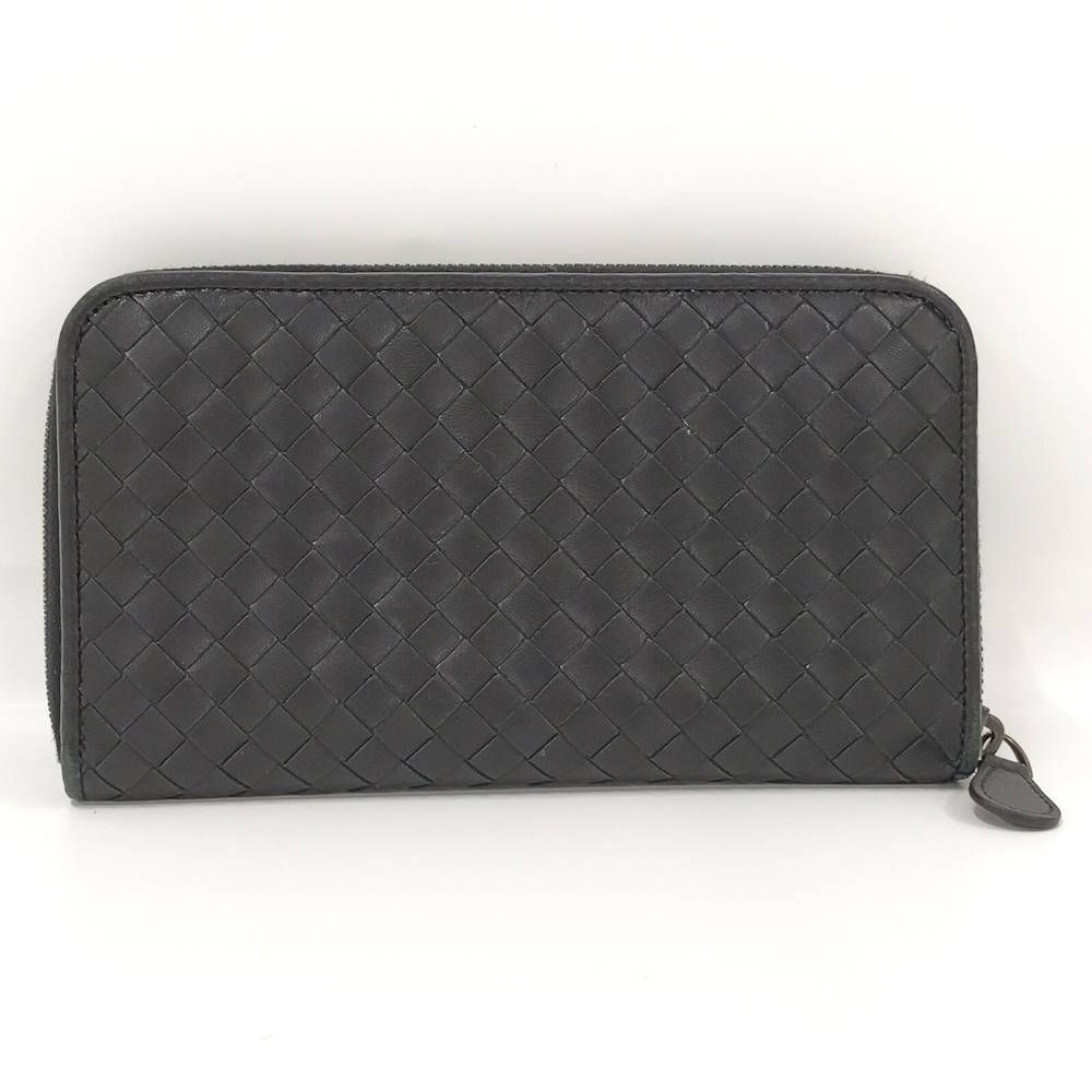 Bottega Veneta Intrecciato Zip Around Wallet — view 3