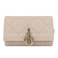 Dior Key Case Cannage Leather Key Holder