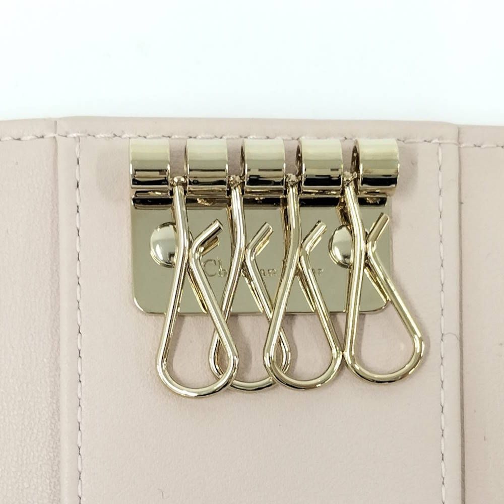 Dior Key Case Cannage Leather Key Holder — view 6