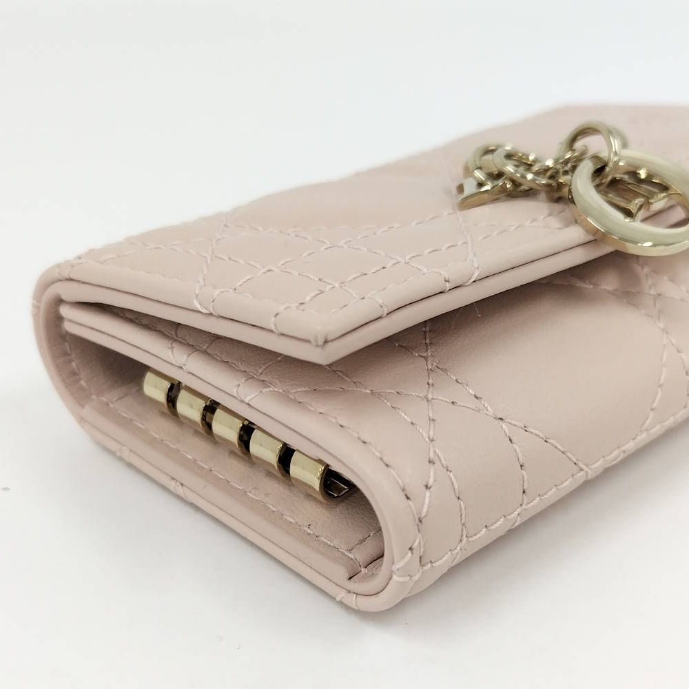 Dior Key Case Cannage Leather Key Holder — view 5