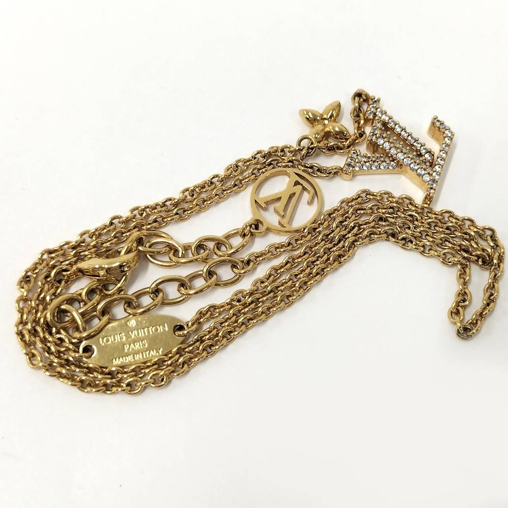 Louis Vuitton Necklace LV Iconic Gold Plated — view 7