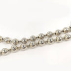 Gucci Ball Chain Bracelet Logo Silver — view 4
