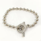 Gucci Ball Chain Bracelet Logo Silver — view 2
